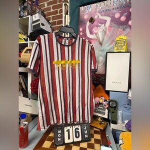 Designer New York Gold Standard Limited Edition Striped Shirt,